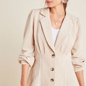Anthropologie Courtney Corduroy Blazer